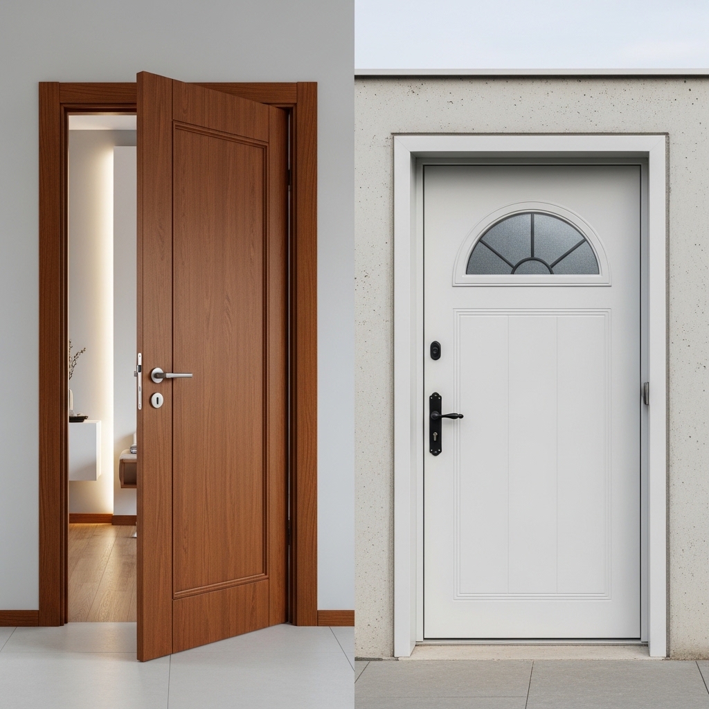 Puertas de Acero vs. Madera: ¿Cuál es la mejor opción para tu próximo desarrollo residencial?